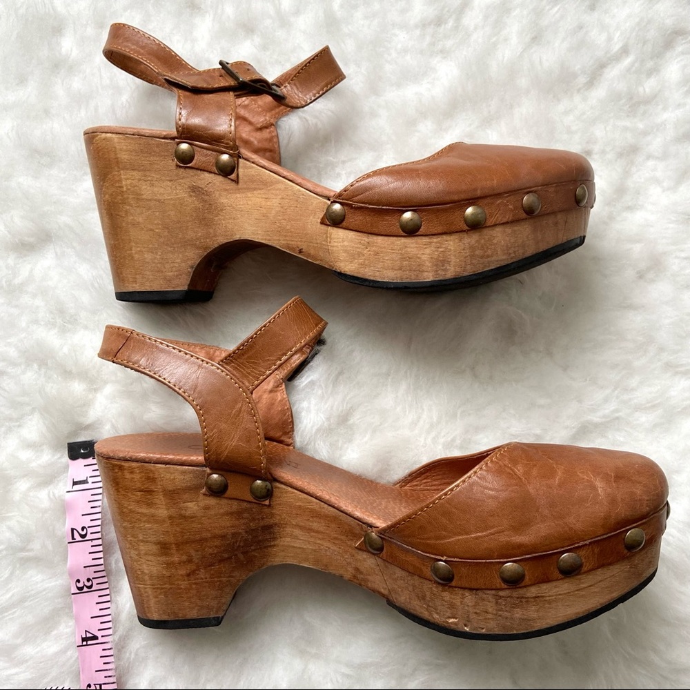 Cordani Zori Mule - Calzature Leather And Wood Clogs - Picture 5 of 9